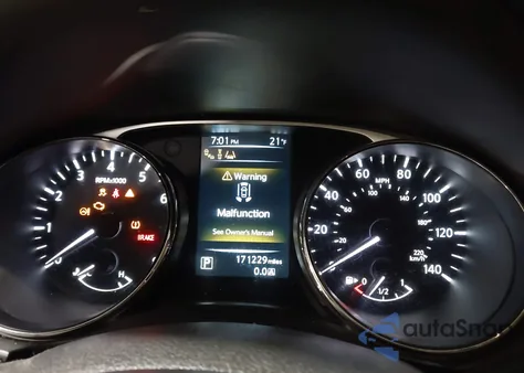 2014 Nissan Rogue Sl z USA, uszkodzony, nr VIN 5N1AT2MT2EC850340